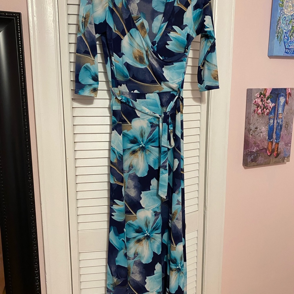 PinkLily maxi floral dress, worn once